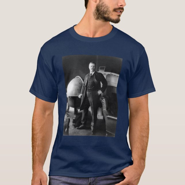 President Theodore Roosevelt T Shirt (Framsida)