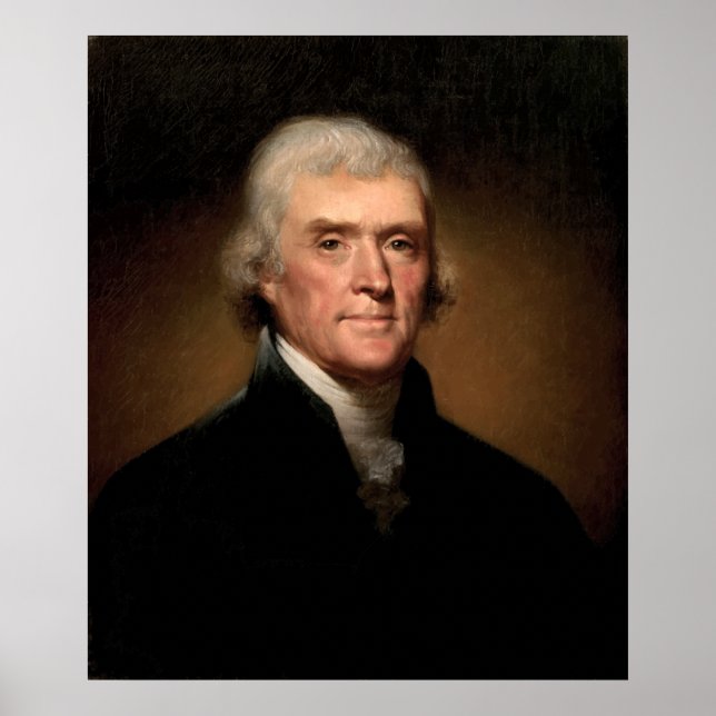 President Thomas Jefferson Poster (Framsidan)