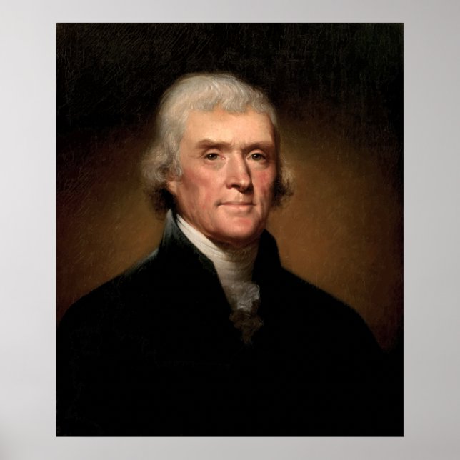 President Thomas Jefferson Poster (Framsidan)