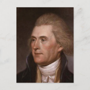 President Thomas Jefferson Vykort