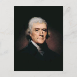 President Thomas Jefferson Vykort