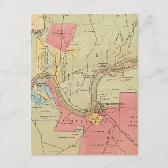 President Township Vykort (Framsida)