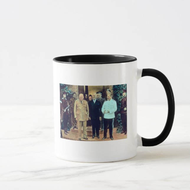 President Truman och Joseph Stalin Mugg (Höger)