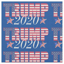 President Trump 2020 Mönster Fabric