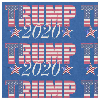 President Trump 2020 Mönster Fabric Tyg