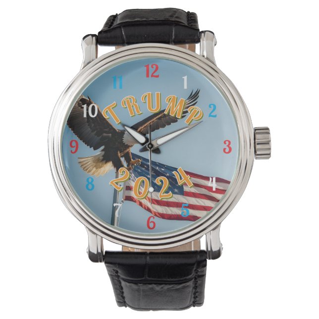 PRESIDENT TRUMP 2024 ARMBANDSUR (Framsida)