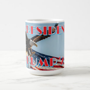 PRESIDENT TRUMP 2024 KAFFEMUGG