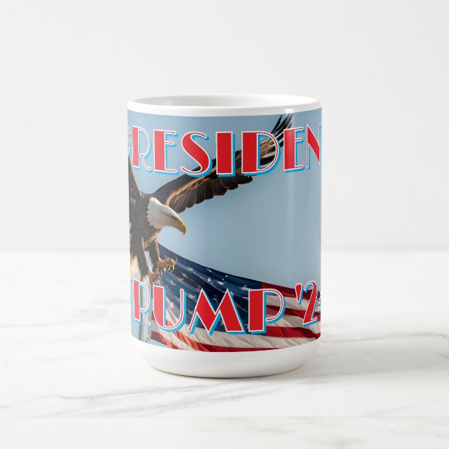 PRESIDENT TRUMP 2024 KAFFEMUGG (Center)