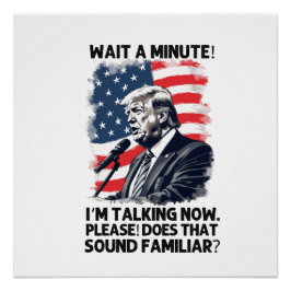 President Trump 2024 Perfect Poster