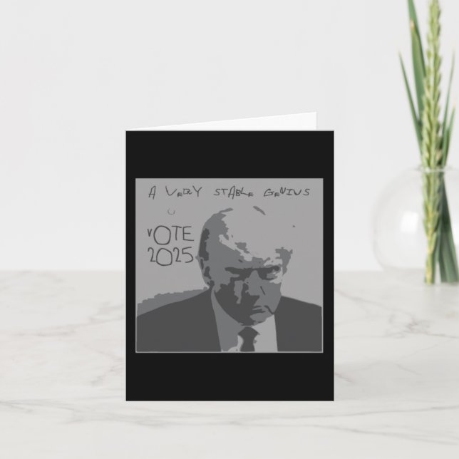 President Trump 2025 Genius Kort (Framsida)