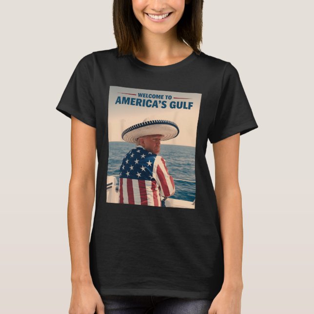 President Trump America's Bukt Mexico Sombrero Ame T Shirt (Framsida)