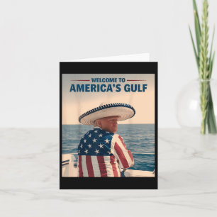 President Trump Americas Bukt Mexico Sombrero Amer Kort