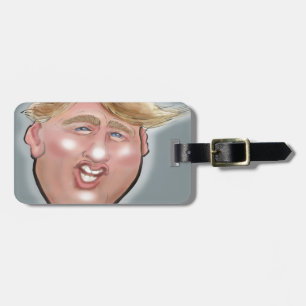 President Trump Bagagebricka