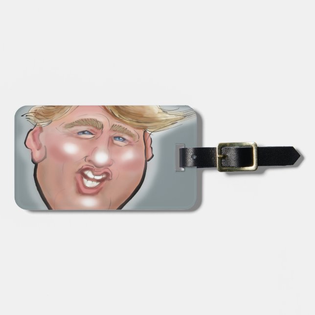President Trump Bagagebricka (Horisontell Framsida)