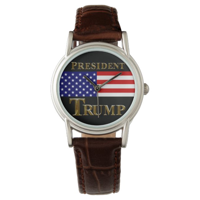 PRESIDENT TRUMP BEAKTA ARMBANDSUR (Framsida)