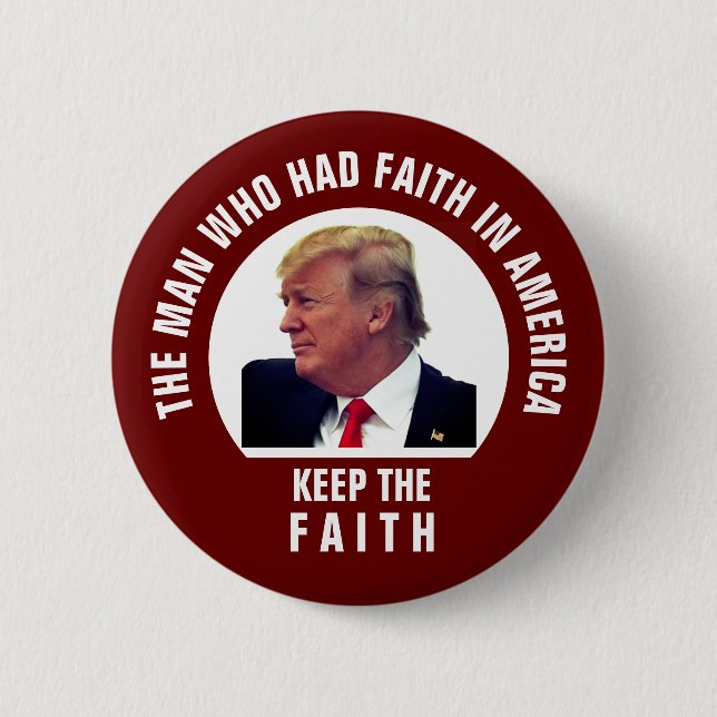 President Trump Behålla Faith Knapp (Framsida)