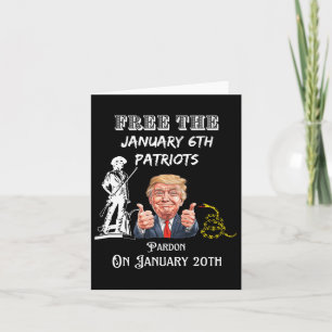 President Trump benåda 6:e januari-patrioterna Ja Kort