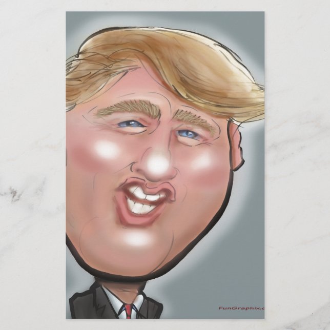 President Trump Brevpapper (Framsida)