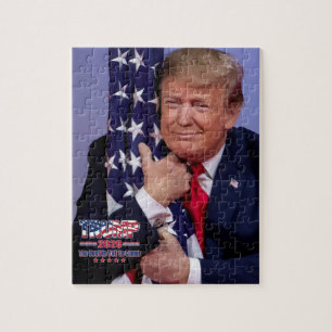 President Trump - det bästa är fortfarande för Pussel