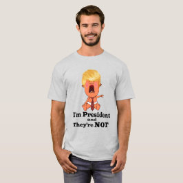 President Trump, Donald Trump, Gråt Baby, Man Chil T-shirt