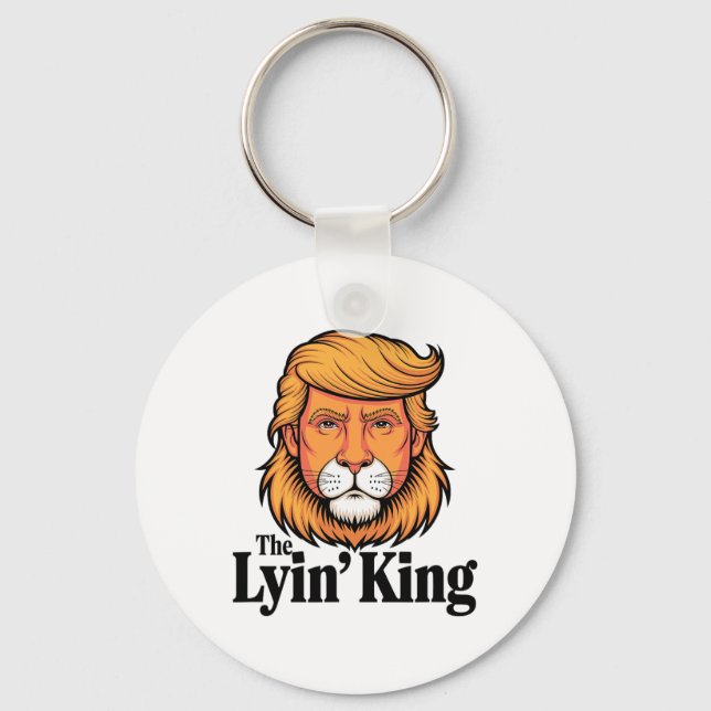 President Trump Driver Lyin' King  Nyckelring (Framsida)