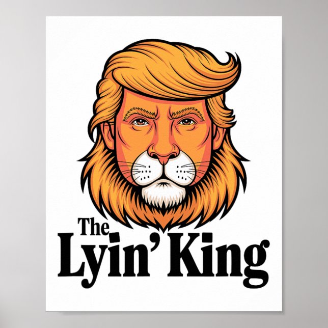 President Trump Driver Lyin' King  Poster (Framsidan)