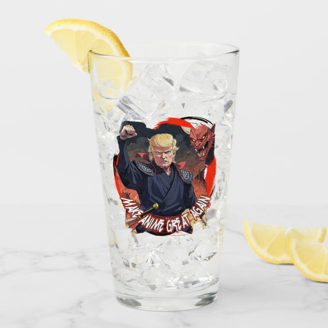 President Trump Gör djuren Underbara igen Glaskopp (Framsida Ice)
