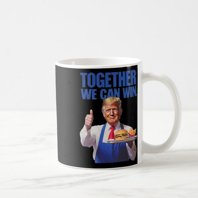 President Trump Gör French Fries  Kaffemugg (Höger)