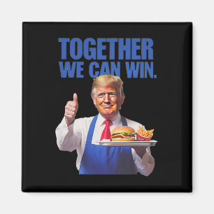 President Trump Gör French Fries Magnet