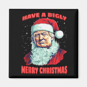 President Trump Ha En Riktigt Glad Jul Pro-t Magnet