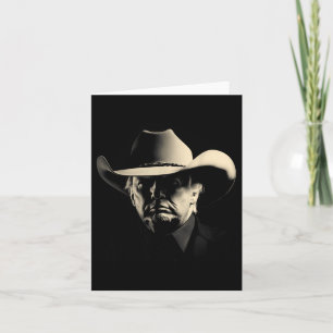 President Trump Head Cowboy Usa 2024 Omröstning Kort