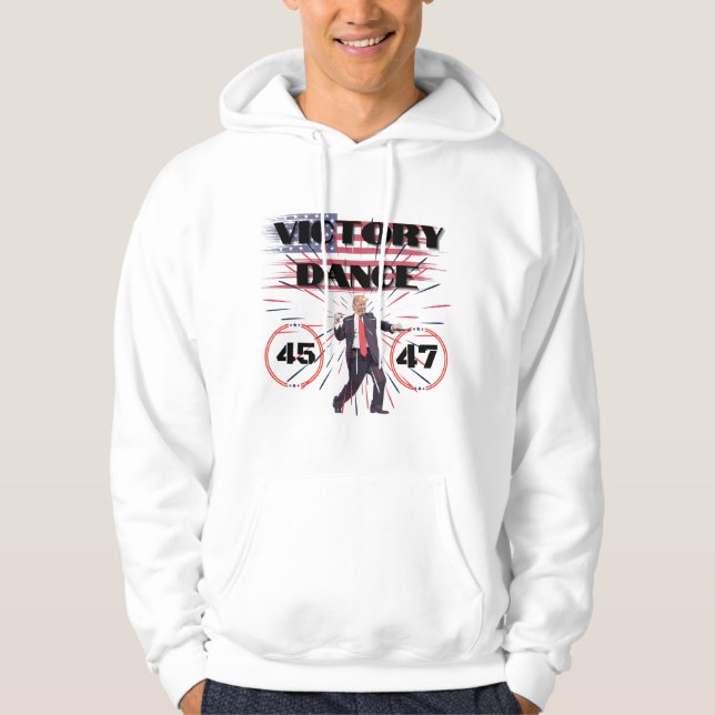 President Trump Hoodie Victory Dance (Framsida)