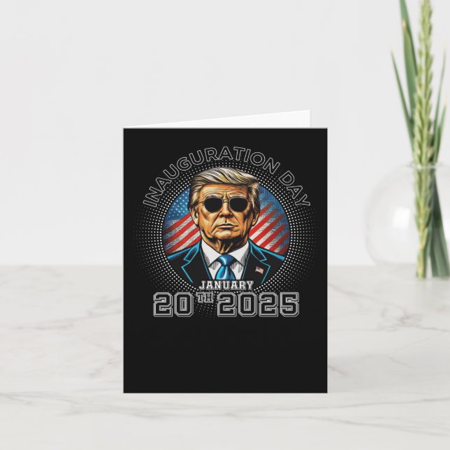 President Trump Inauguration Day 20:e januari 2025 Kort (Framsida)