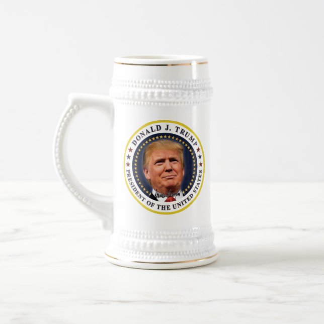 President Trump Inauguration Day Souvenir Sejdel (Vänster)
