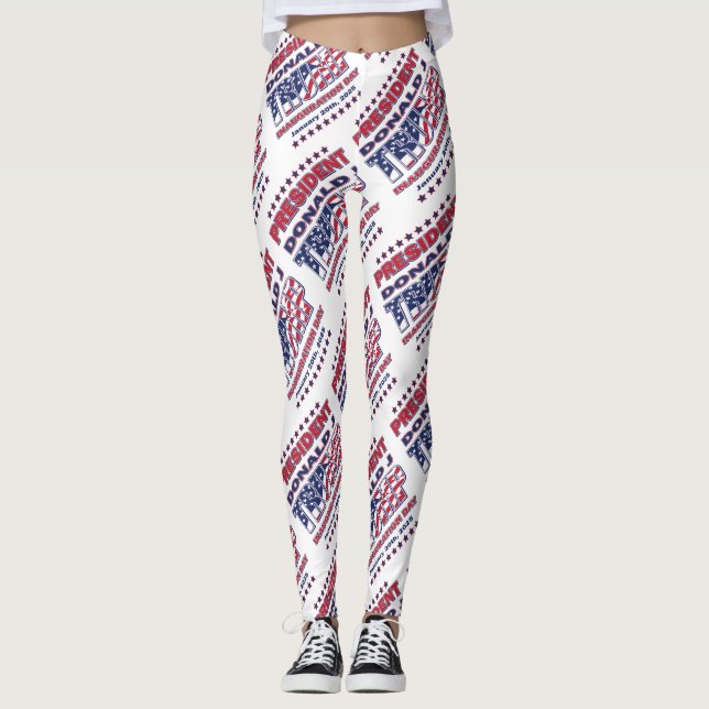 President Trump invigning 2025 Leggings (Framsida)