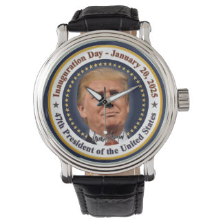 President Trump invigning dag 20 januari 2025 Armbandsur