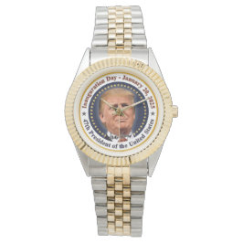 President Trump invigning dag 20 januari 2025 Armbandsur