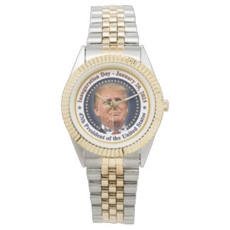 President Trump invigning dag 20 januari 2025 Armbandsur
