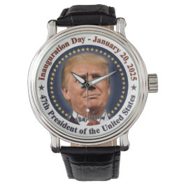 President Trump invigning dag 20 januari 2025 Armbandsur