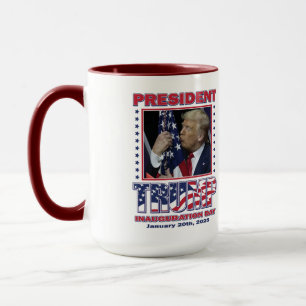 President Trump invigning Mugg