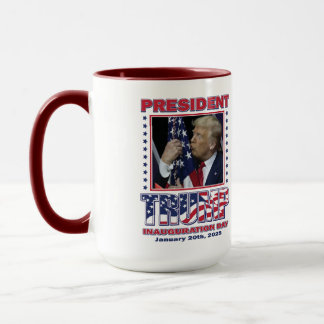 President Trump invigning Mugg