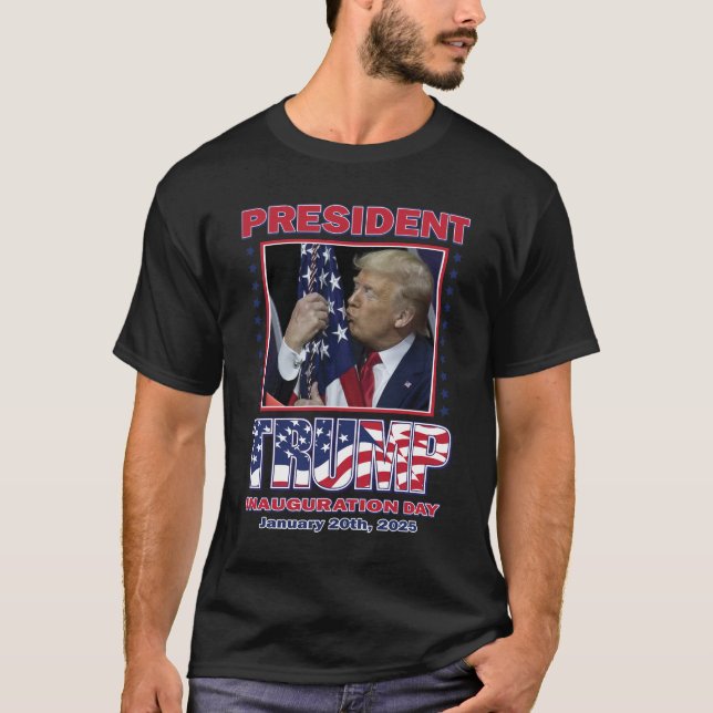 President Trump invigning T Shirt (Framsida)