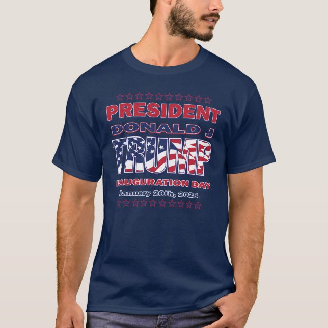 President Trump invigning T Shirt (Framsida)