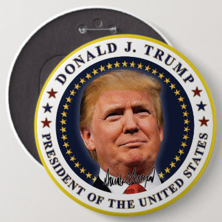 President Trump invigningssouvenir Knapp