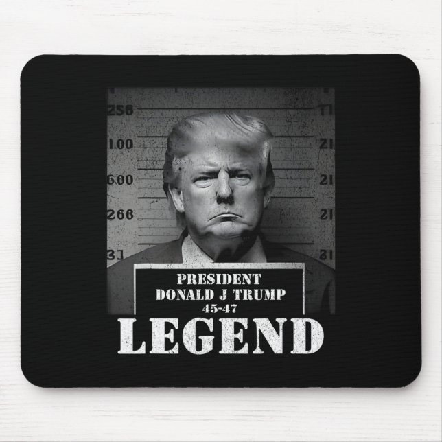 President Trump Legend Mugshot Musmatta (Framsidan)