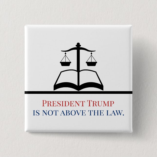President Trump ligger inte över Law  Knapp (Framsida)