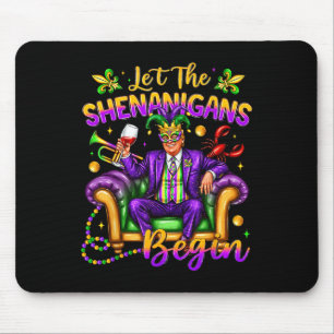 President Trump Mardi Gras Funny Låt Shenaniga Musmatta