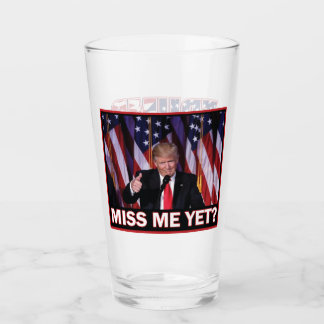 President Trump miss mig ännu Glaskopp