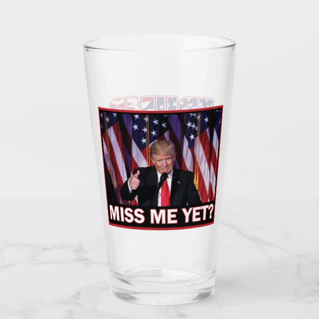President Trump miss mig ännu Glaskopp (Framsida)