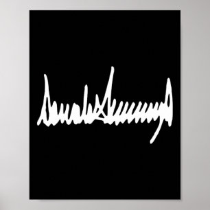 President Trump Namnteckning invigning 2025 47th Poster